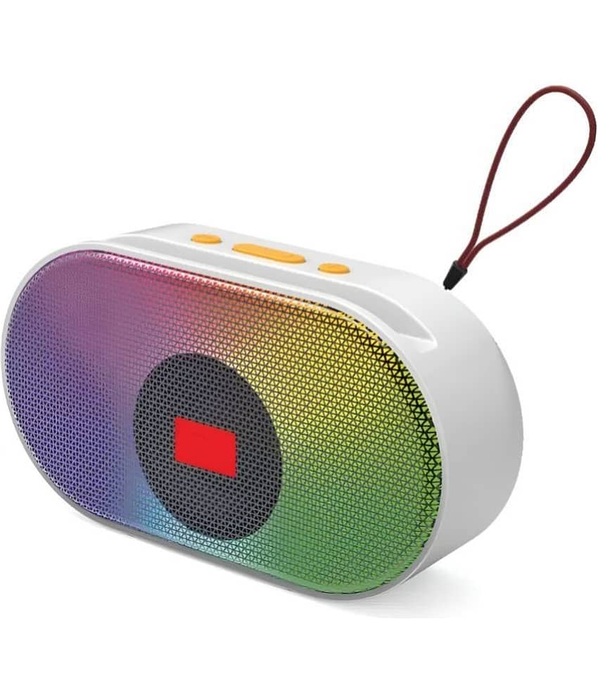 VEhop with RGb Light 5 W Bluetooth Speaker Bluetooth v5.0 with USB,SD card Slot,Aux Playback Time 5 hrs Assorted