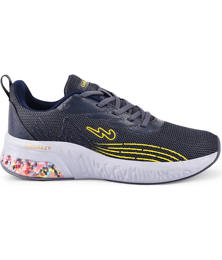 Campus - Dark Grey Boy's Sports Shoes ( 1 Pair )
