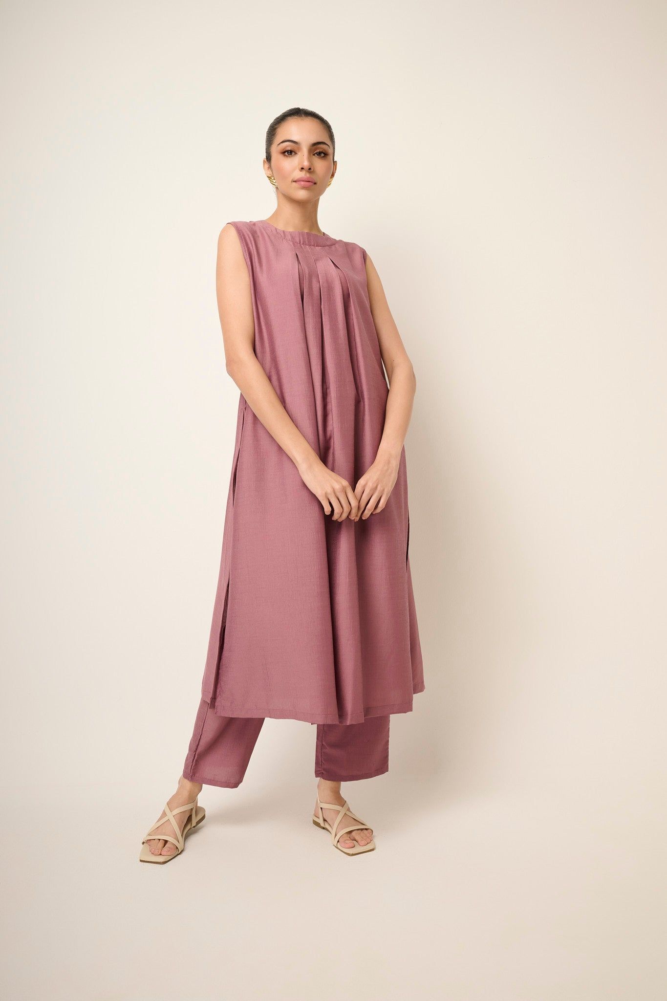 Tanya Kurta Set-XS / Without Dupatta