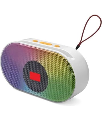 VEhop with RGb Light 5 W Bluetooth Speaker Bluetooth v5.0 with USB,SD card Slot,Aux Playback Time 5 hrs Assorted