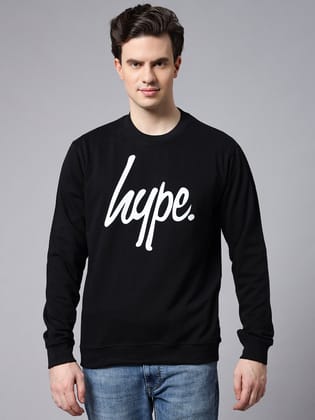 HYPE Black Sweatshirt-S / Black