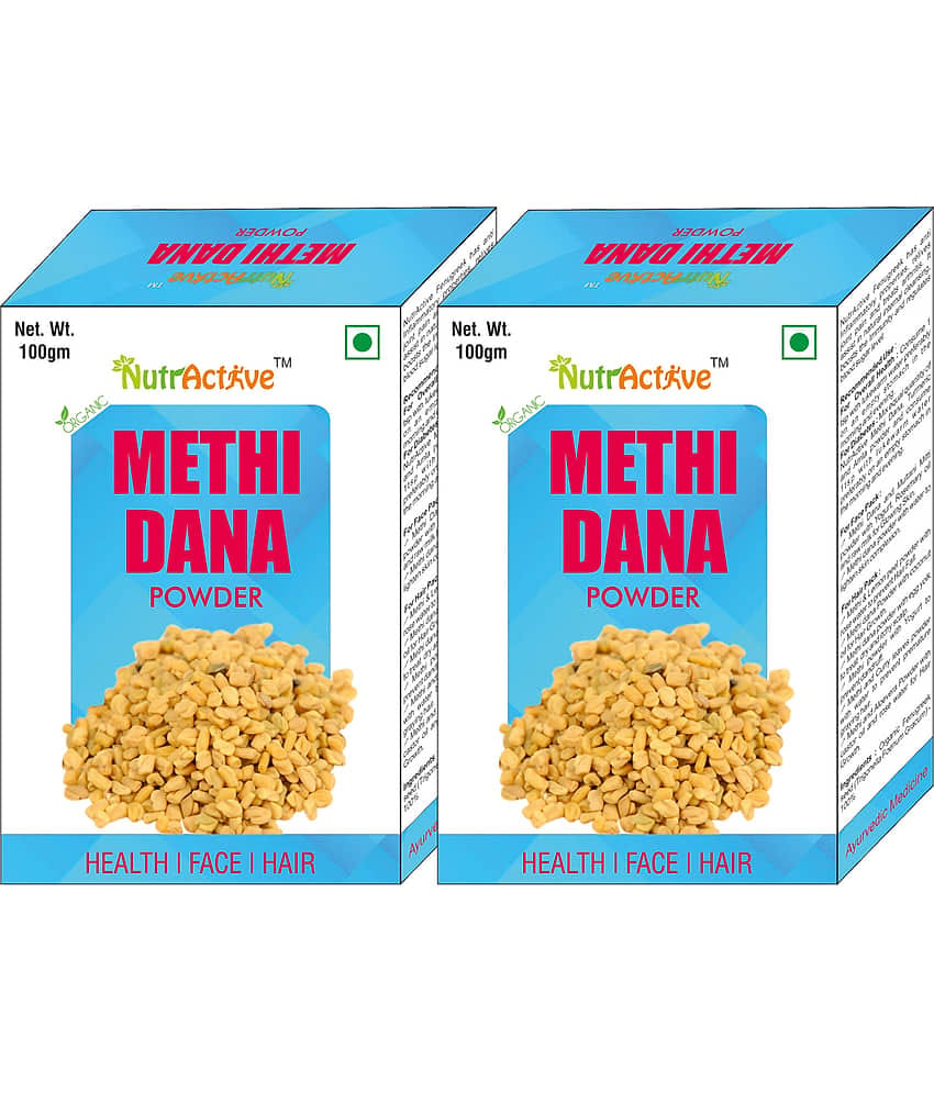 Nutractive Methi Dana Powder 100 Gm Pack of 2