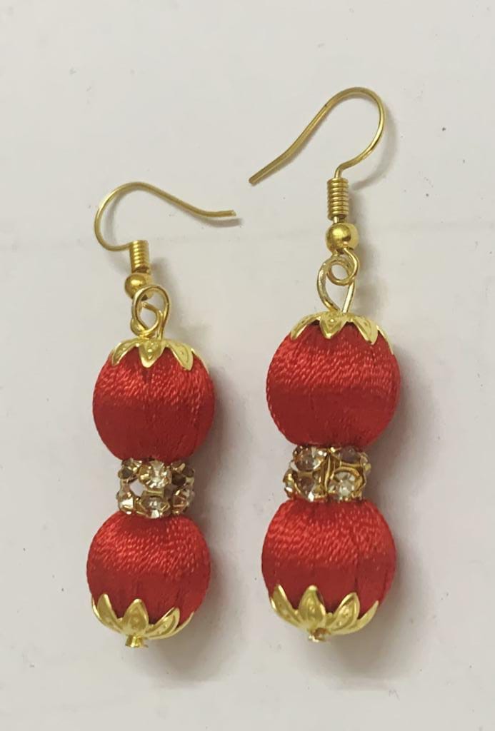 Double Bead Earrings