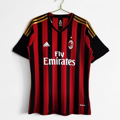 AC Milan 2013-14 Home Retro Jersey-S