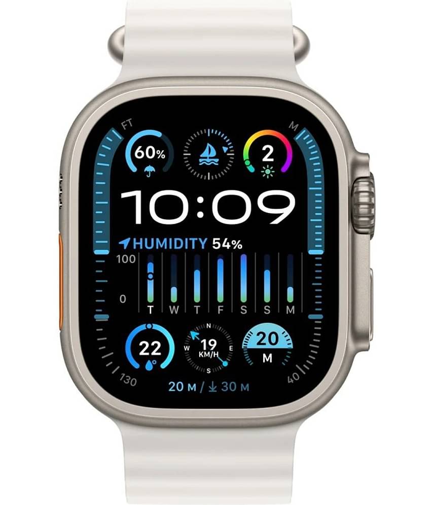 VEhop Ultra Watch with BT Calling, HD Display Grey Smart Watch