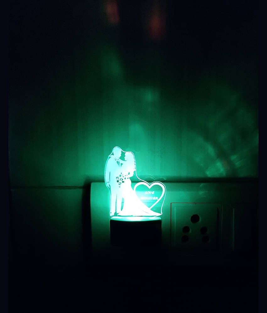 DIONA Night Lamp Couple Love You Forever Romantic Couple Valentines Day Gift