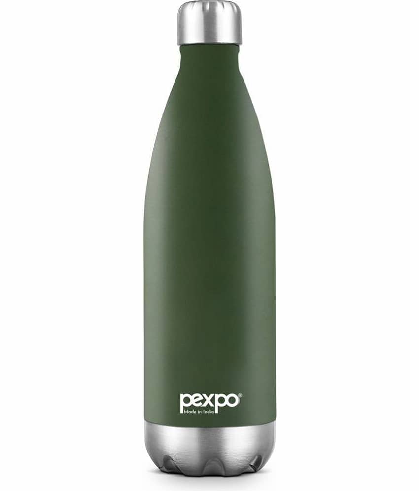 Pexpo - Marble Green Thermosteel Flask ( 1000 ml )