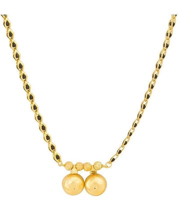 Sunhari Jewels Women's Pride Traditional Gold Plated Mangalsutra For Women