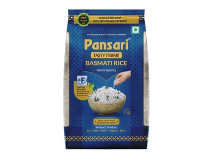 Pansari Tasty Basmati Rice - 1 Kilogram