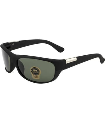 Fair-X Black Wrap Around Sunglasses ( Pack of 1 )
