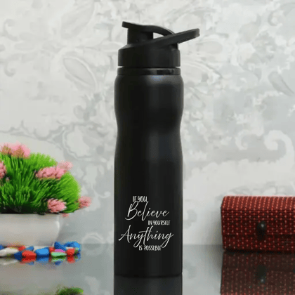Motivational Quote Sipper Bottle-Quote 1