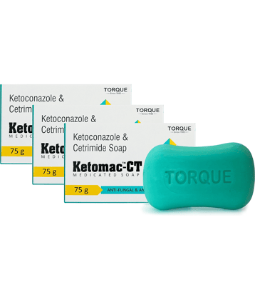 Ketomac Antibacterial Soap for All Skin Type ( Pack of 3 )