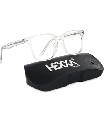 Hexxa Clear Full Rim Rectangular Computer Glasses ( Pack of 1 )