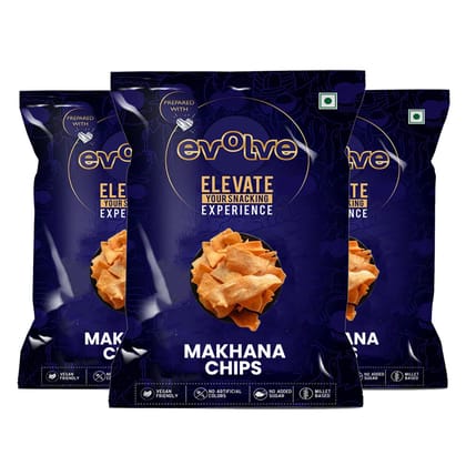 Foxnut chips pack of 3 Foxnut chips pack of 3