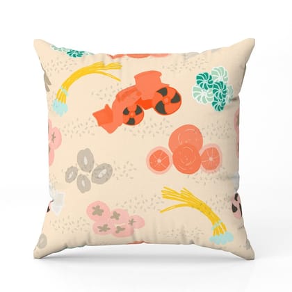 Farm Vegetables-Velvet Cushion / 16x16 / without