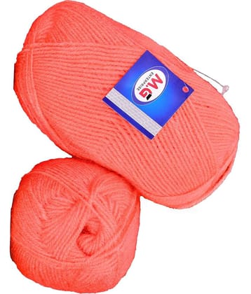 Rosemary Salmon (200 gm)  Wool Ball Hand knitting wool / Art Craft soft fingering crochet hook yarn, needle knitting yarn thread dyed