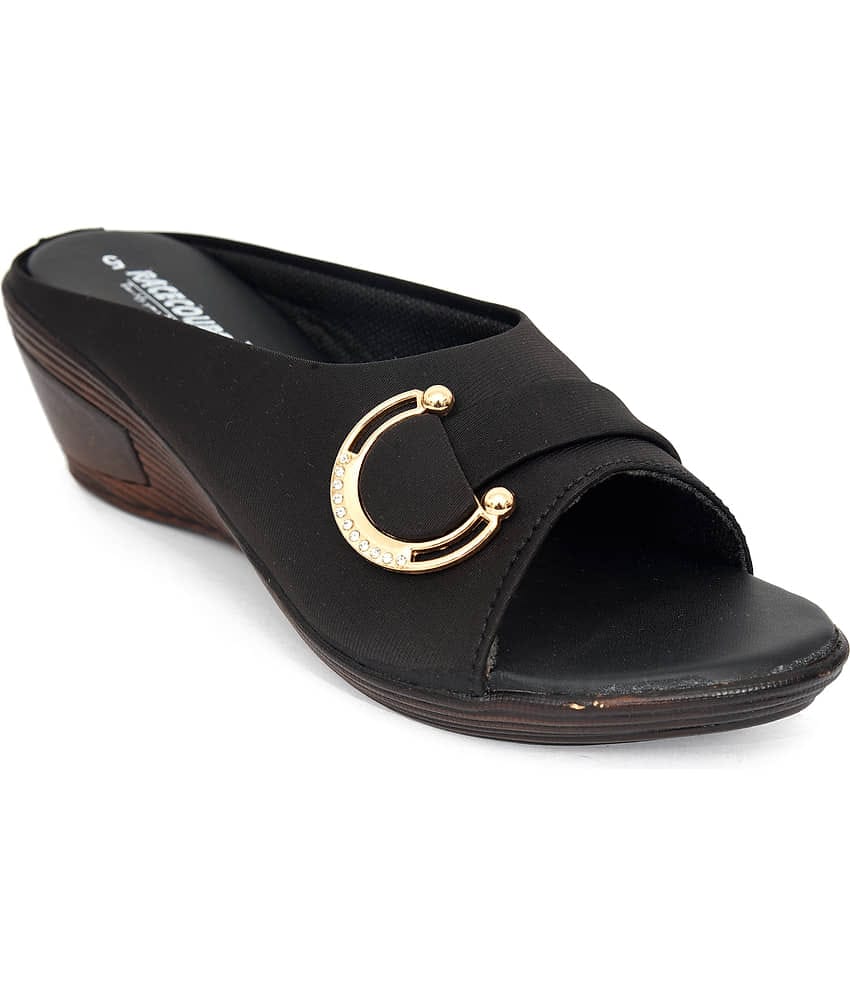 Racecourse - Black Women's Slip On Heels