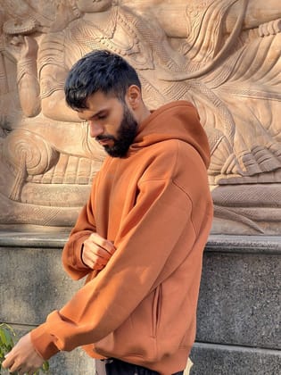 Everyday Hoodie - Brick-X-Large