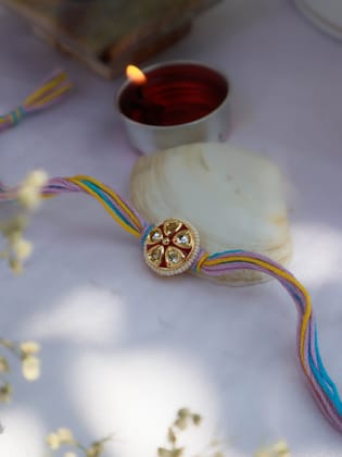 Ishin Multicolored Rakhi-Multicolored