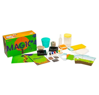 Magic4 STEM The Botanist, 4 in 1 DIY Games