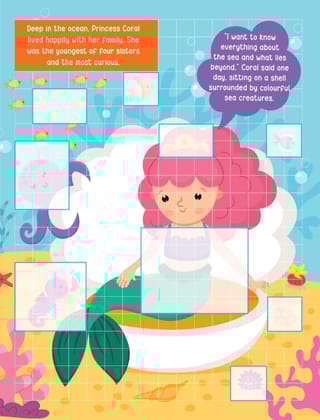 Pixel Sticker Activity Book: Curious Mermaid – Over 1,400 Stickers for Kids Age 4+ | Underwater Pixel Art, Sticker Puzzles