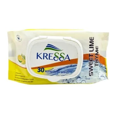 Kressa WET WIPE- SWEET LIME THYME