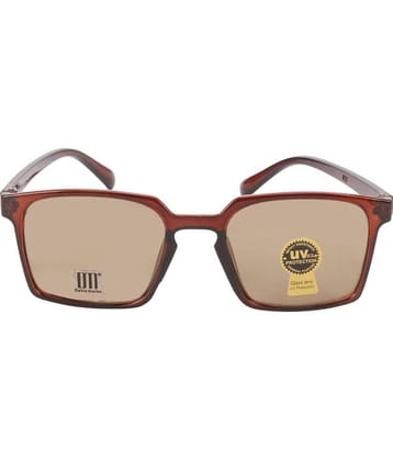 Funk Brown Square Sunglasses ( Pack of 1 )