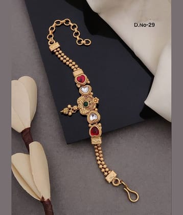 Shivay Fashion Gold Bracelet ( Pack of 1 )