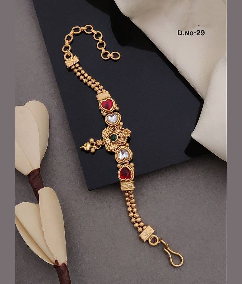 Shivay Fashion Gold Bracelet ( Pack of 1 )