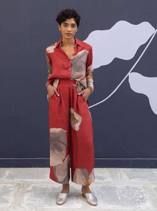 Red Poppies Co-ord-XS