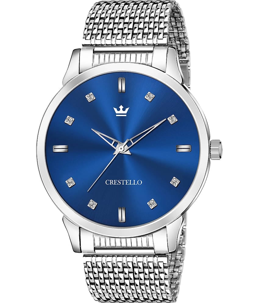 Crestello - Silver Metal Analog Men's Watch