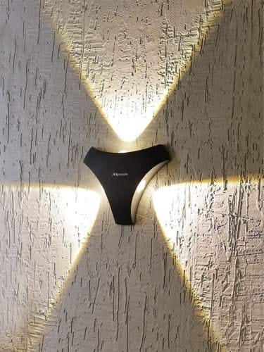 Murphy 6W LED 3Way Wall Light-Warm White / Pack of 1