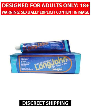 Long John King Size Super Foam Penis Enlargment Cream