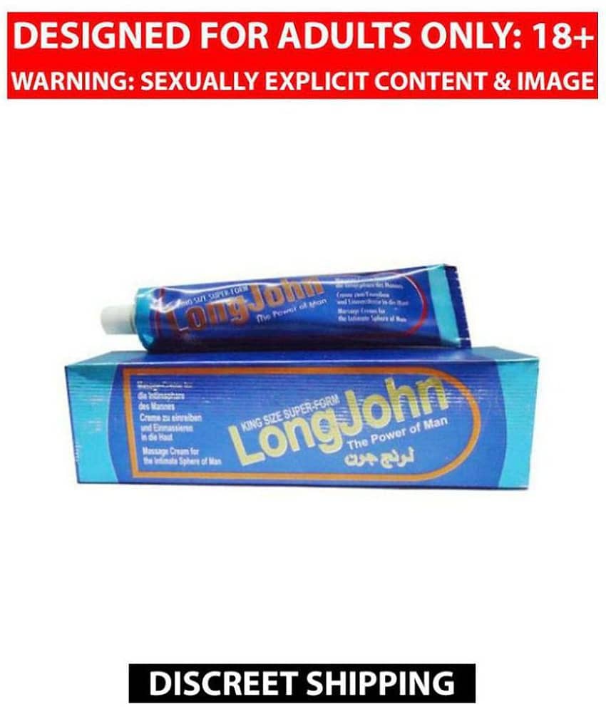 Long John King Size Super Foam Penis Enlargment Cream