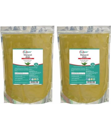 Way2Herbal Mehandi Powder 1 kg Pack of 2