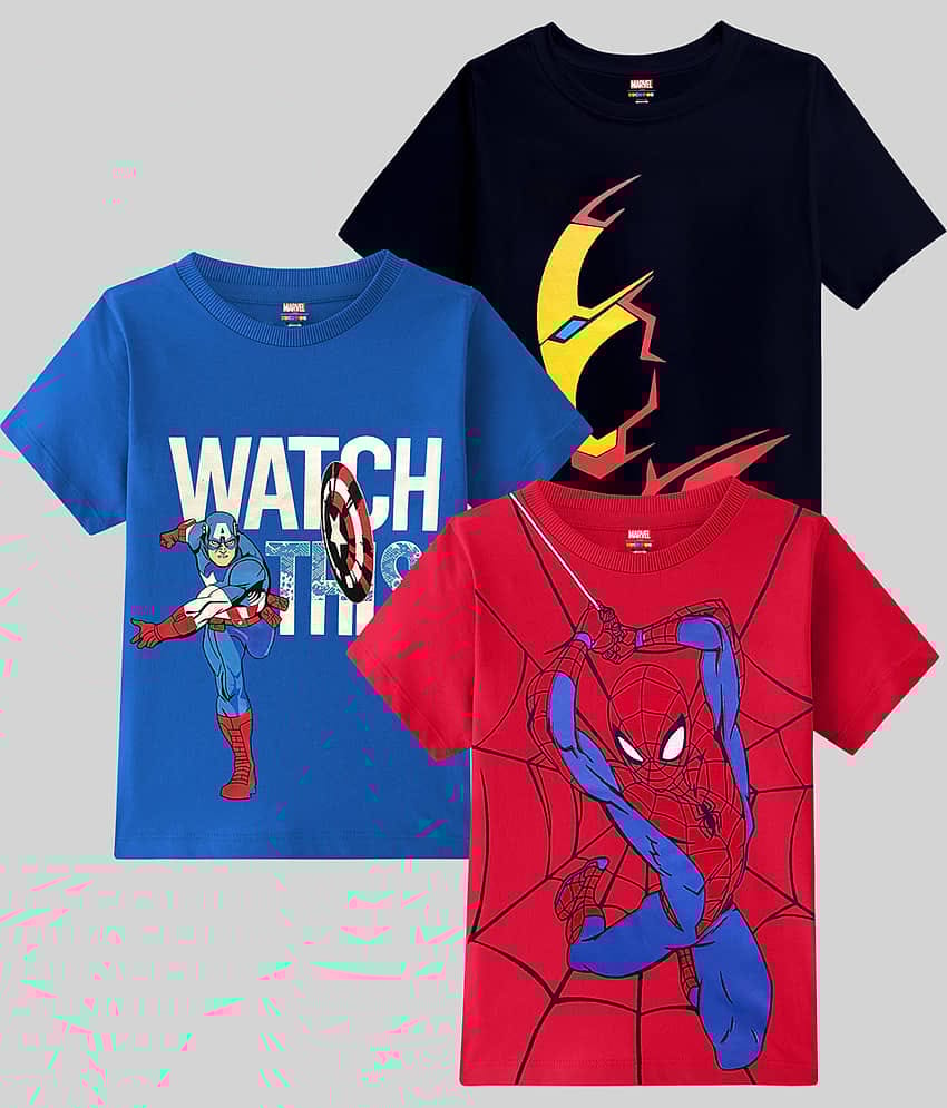 Kuchipoo Pack of 1 Boys Cotton Blend T-Shirt ( Multicolor )