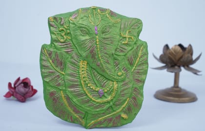 Handcrafted Cow Dung Ganesh Idol