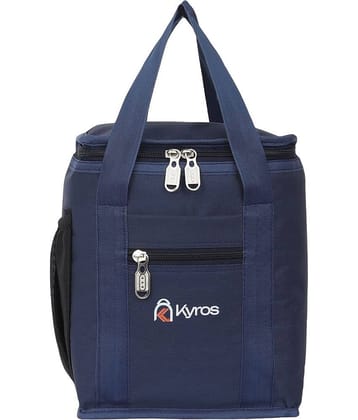Kyros Blue Polyester Lunch Bag Pack of 1