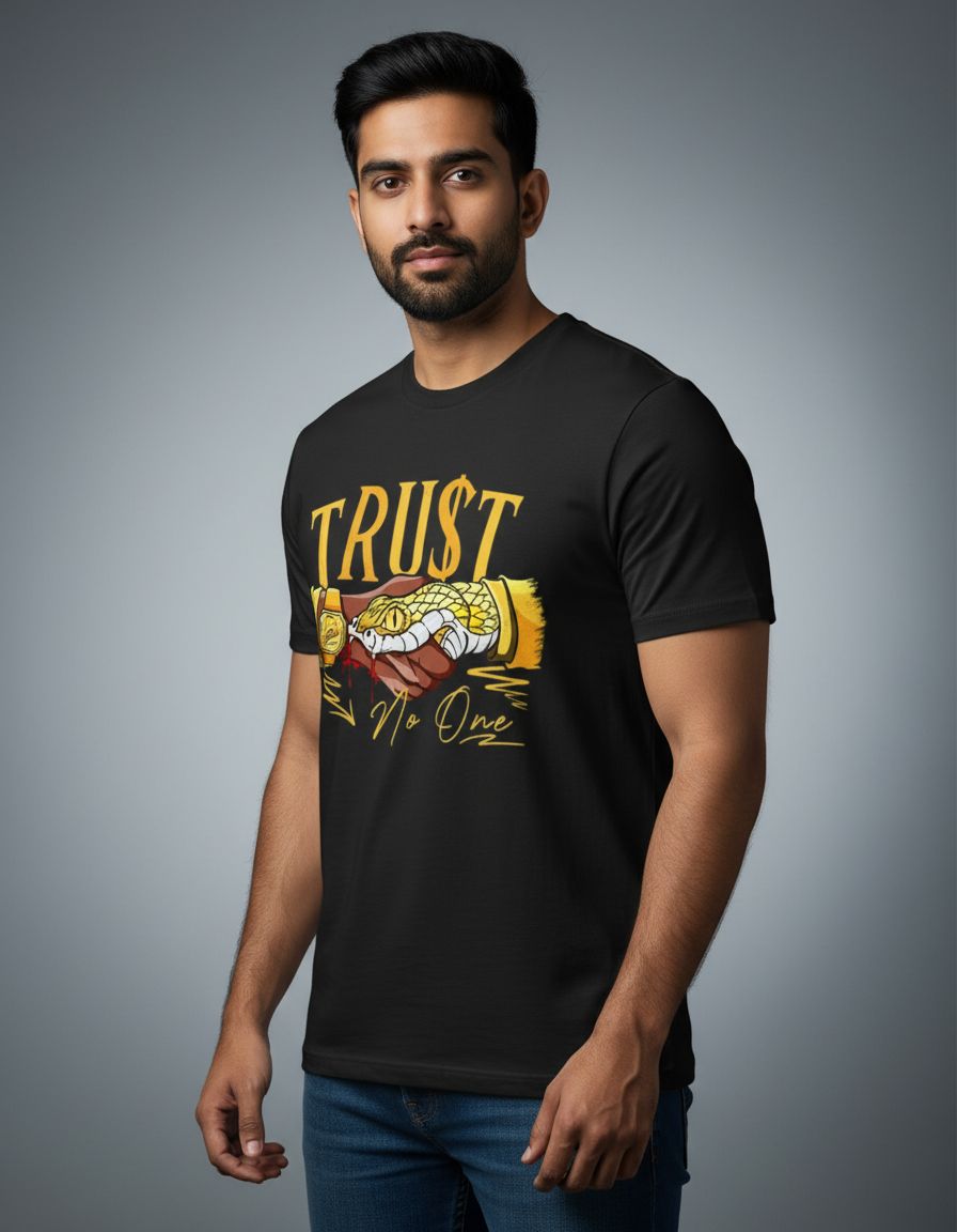 ROUND NECK TSHIRT / HALF SLEEVES F