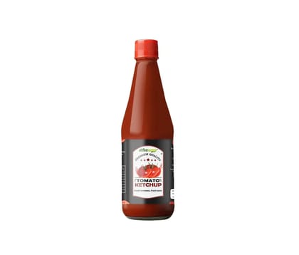 Freshville Tomato Ketchup 500gm bottle: Made with the Natural Sweetness of Real Fresh Tomatoes, Rich Flavour and Thick Texture - Free from Artificial Colours, 100% Vegetarian