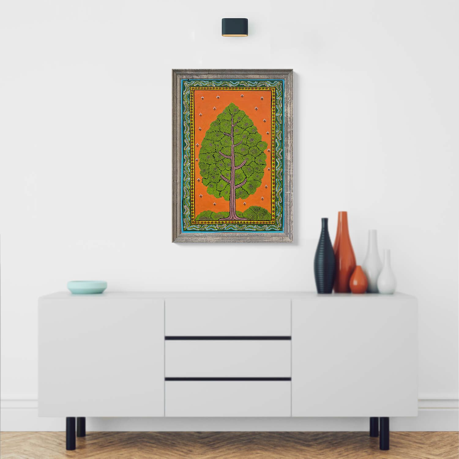 Patta Painting of Tree Of Life
