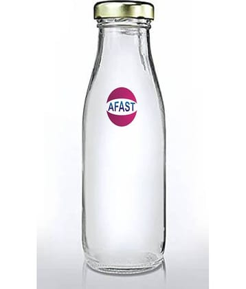 Afast Glass Storage Bottle, Clear, Pack Of 1, 300 ml