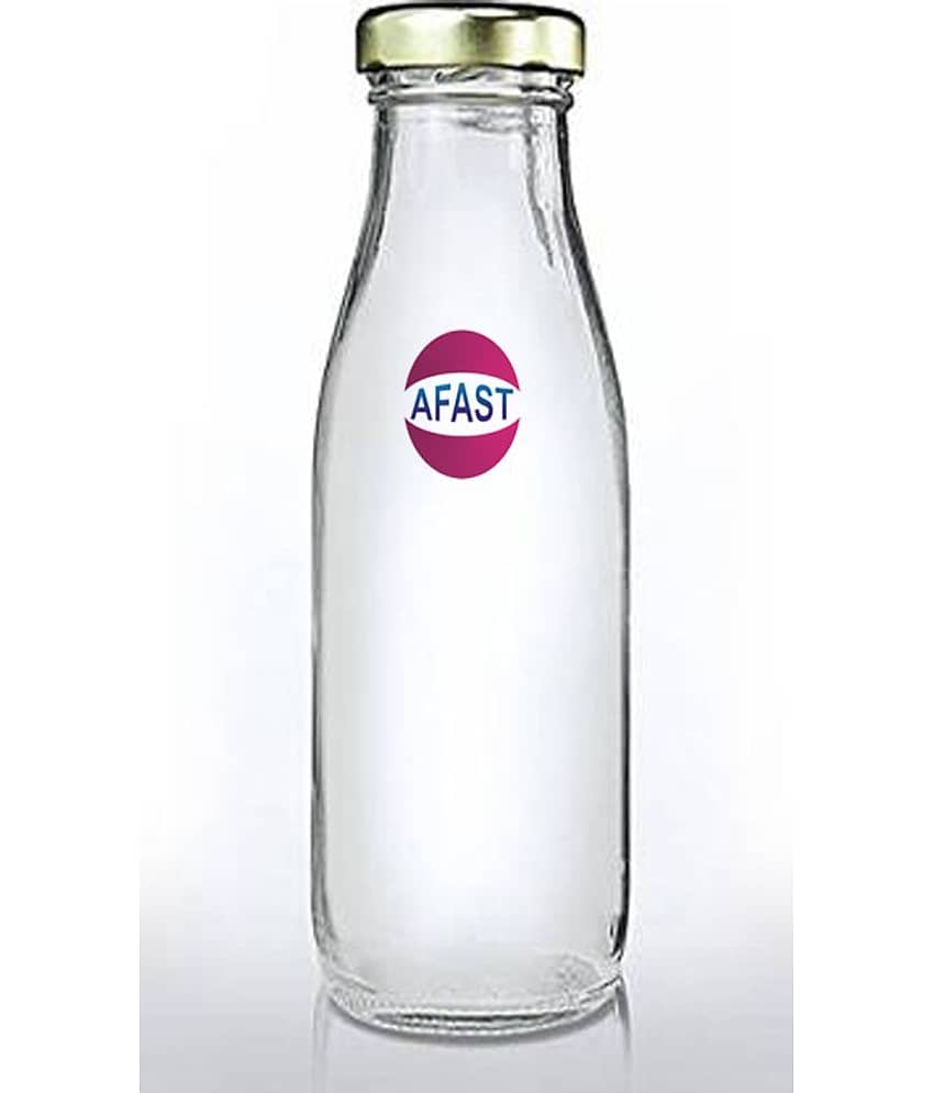 Afast Glass Storage Bottle, Clear, Pack Of 1, 300 ml