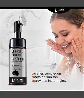 Luster Cosmetics - Lightening Face Wash For All Skin Type ( Pack of 1 )