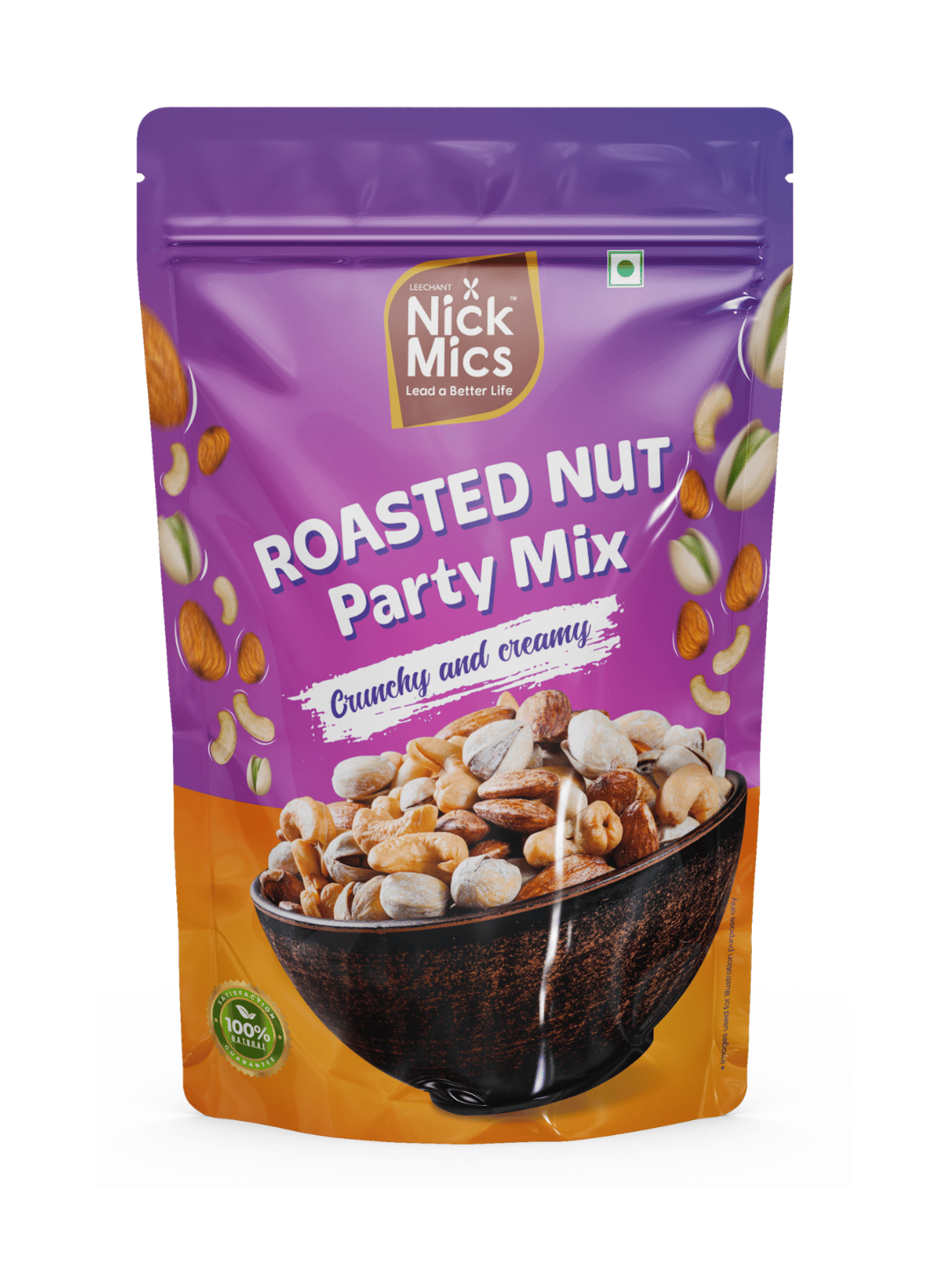 Nickmics Roasted Nut Party Mix-200g