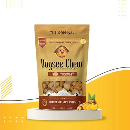 Dogsee Minipops Turmeric 500 Gms Jute Bag
