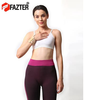 FAZTER Thumb Spica Splint Support Thumb Support Sports Injuries Stabilizer Splints Splints (Beige)