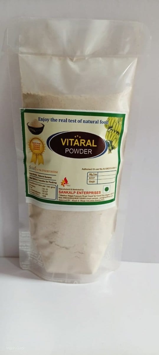 Vitaral Banana Powder (200g) | Natural & Nutrient-Rich | Healthy Cooking & Baking