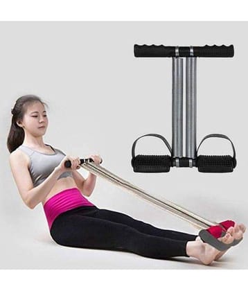Tummy Trimmer Double Spring,  Men Women for Abs Workout Stomach Exercise Machine Abdominal Belly Exercise Waist Trimmer Home Workout Gym Equipment, Black of 1