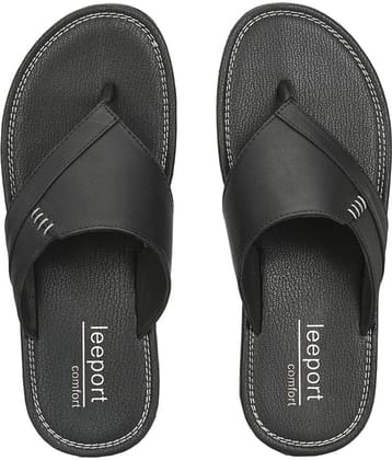 Leeport - Brown Men's Thong Flip Flop